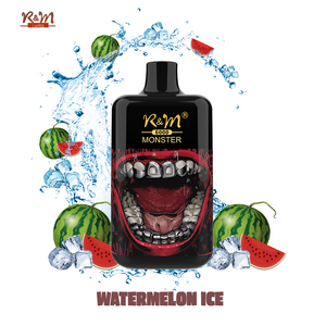R&M Monster 6000 Puffs 5% Watermelon Ice Disposable Vape Pen