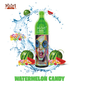 R&M Paradise 10000 Puffs 2% Watermelon Candy Disposable Vape
