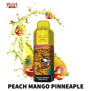 R&M Paradise 8000 Puffs Peach Mango Pineapple Vape Pen Online