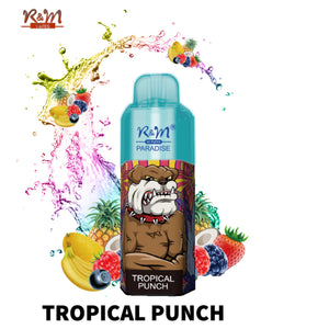 R&M Paradise 8000 Puffs Tropical Punch Disposable Vape Online