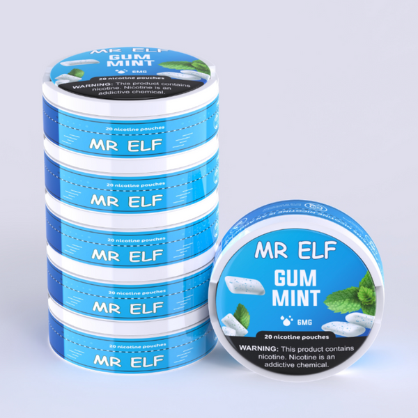 MR ELF Nicotine Pouches - Gum Mint