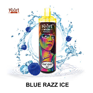 R&M Magic 6000 Puffs Blue Razz Ice Disposable Vape Pen Online