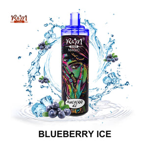 R&M Magic 6000 Puffs Blueberry Ice Disposable Vape Pen Online