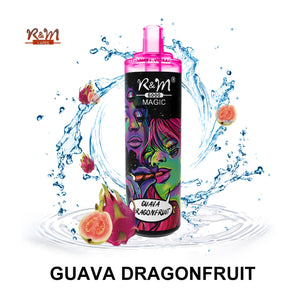 R&M Magic 6000 Puffs Guava Dragonfruit Disposable Vape Pen