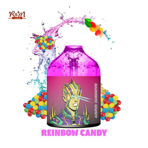 R&M Bar 9000 Puffs 5% Rainbow Candy Disposable Vape Pen Online